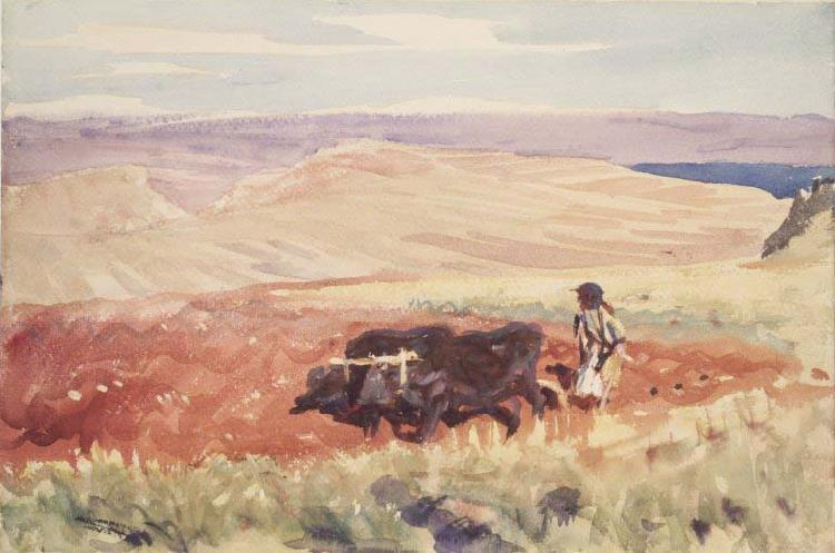 John Singer Sargent Hills of Galilee oil painting image